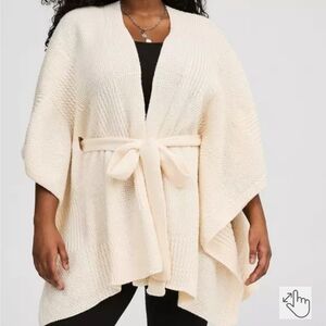 Knit Belted Ruana